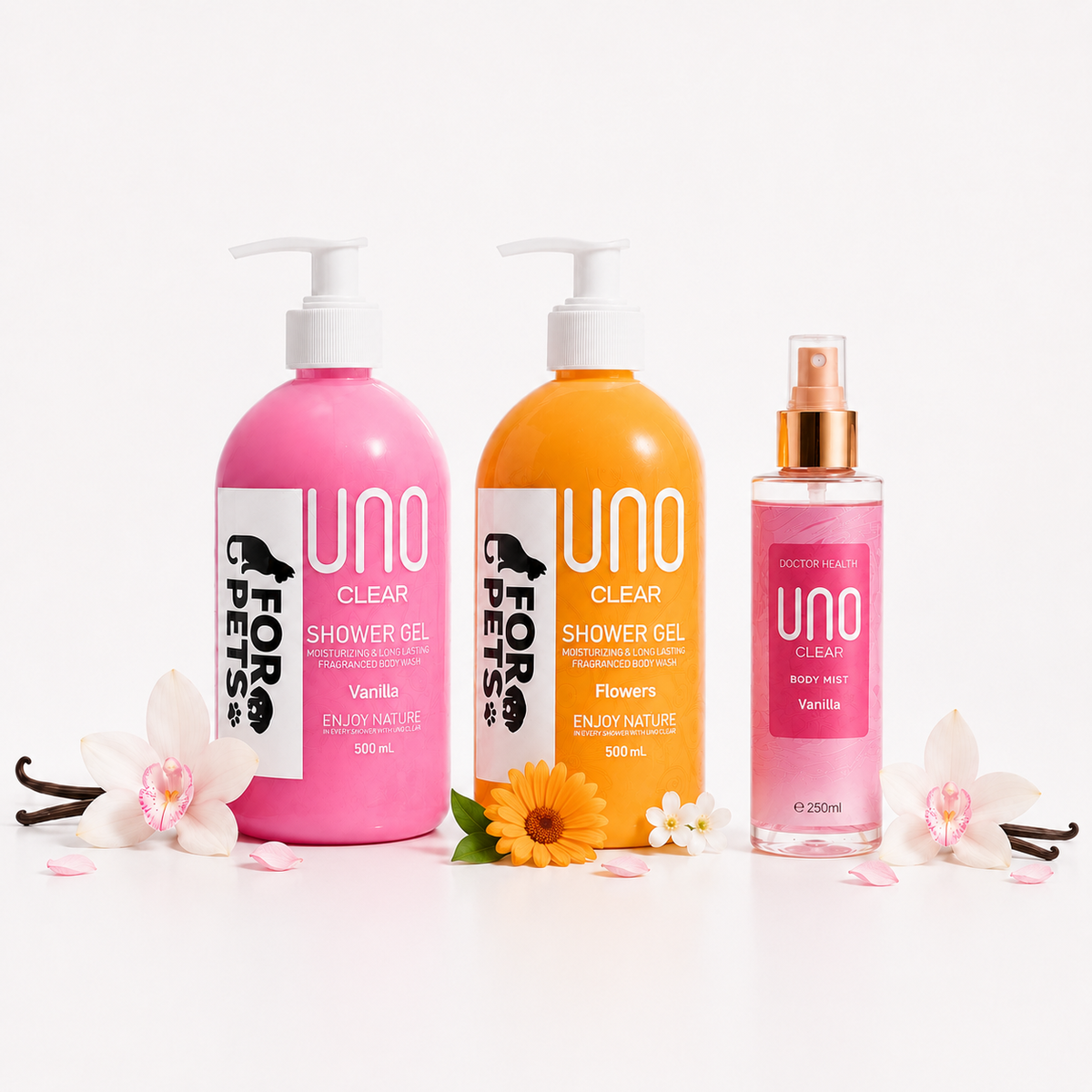 روتين العناية بالحيوانات الأليفة — Vanilla + Flowers