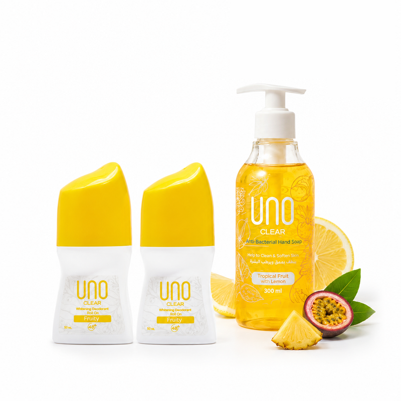 UNO Mix & Match Daily Protection — representative Hand Soap and Roll-On bundle