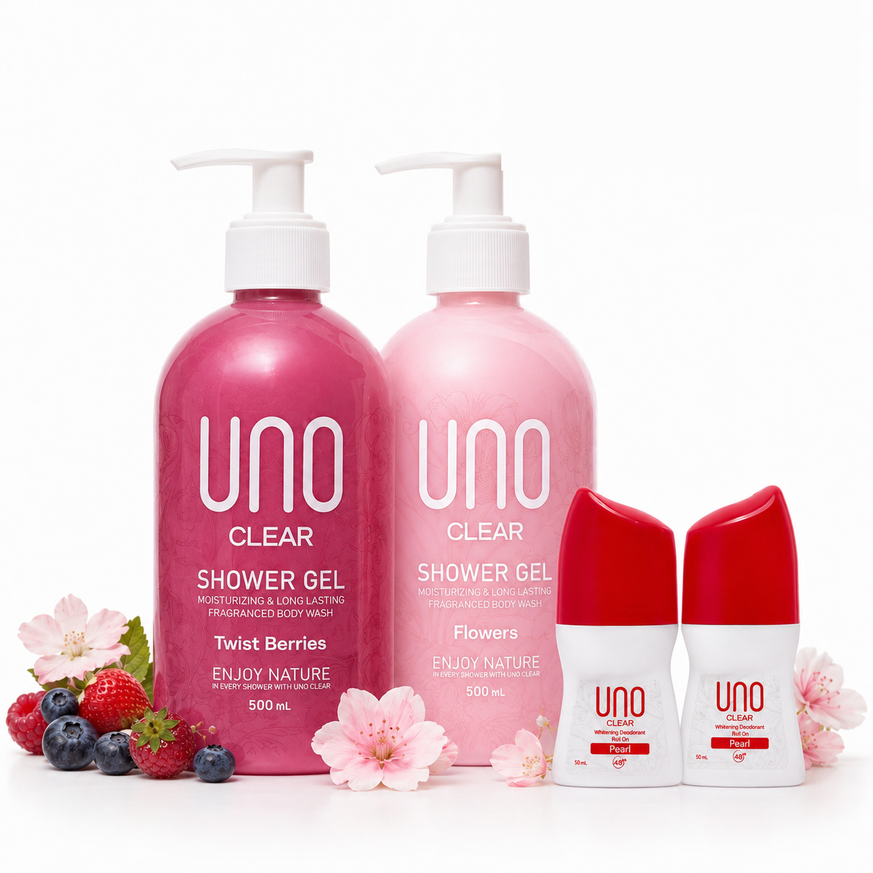Sweet Floral Shower Duo