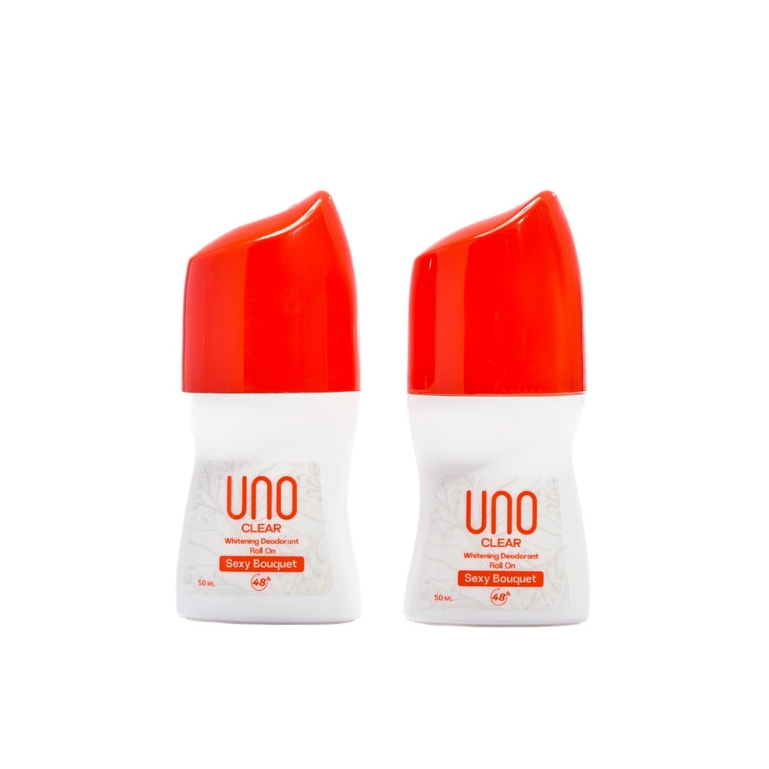 UNO Whitening Deodorant Roll-On — 2×50 ml