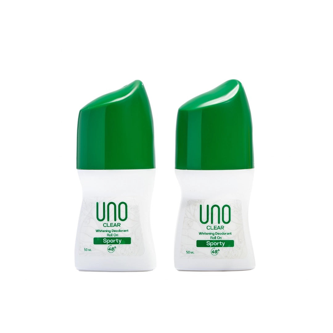UNO Whitening Deodorant Roll-On — 2×50 ml
