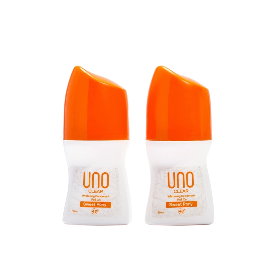 UNO Whitening Deodorant Roll-On — 2×50 ml