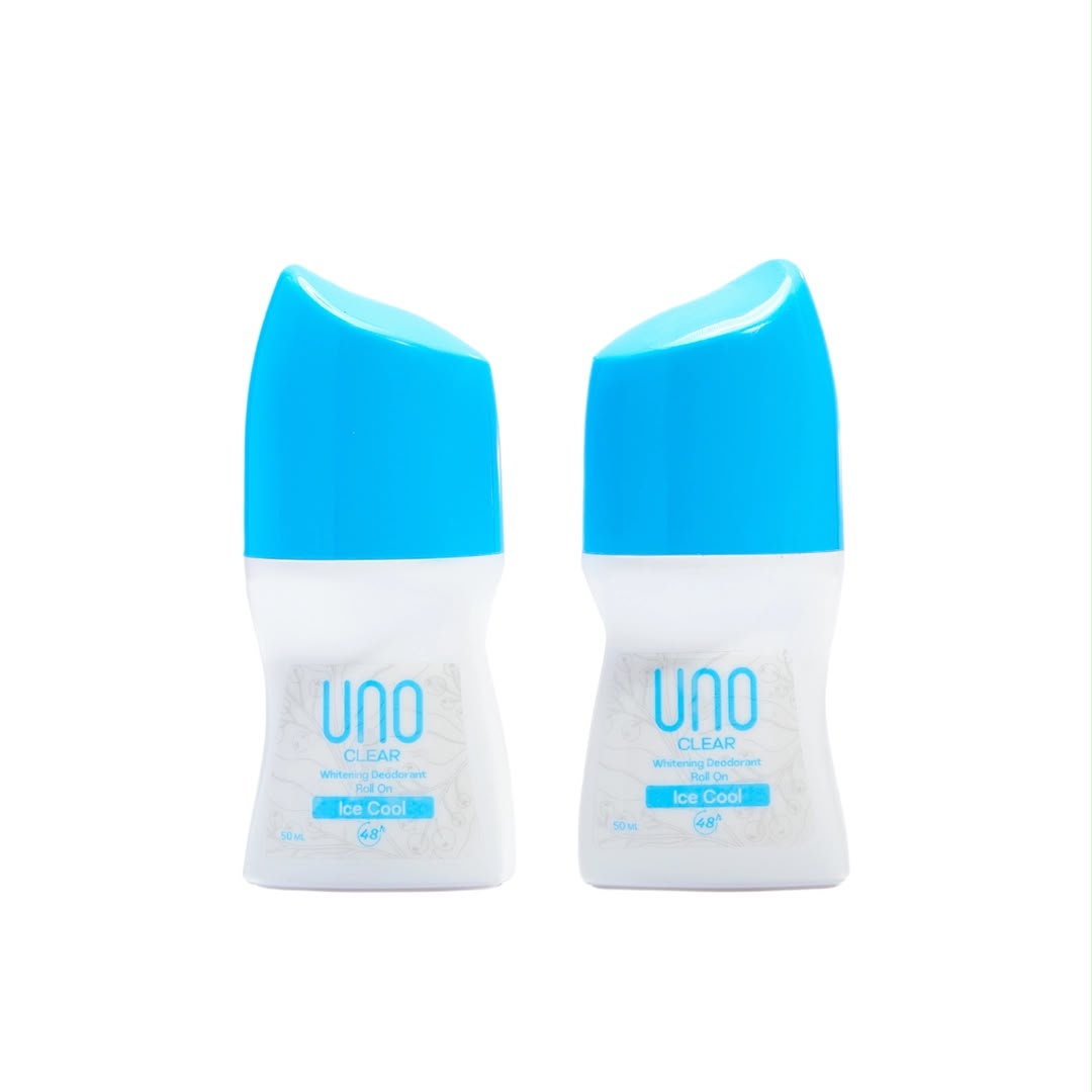 UNO Whitening Deodorant Roll-On — 2×50 ml