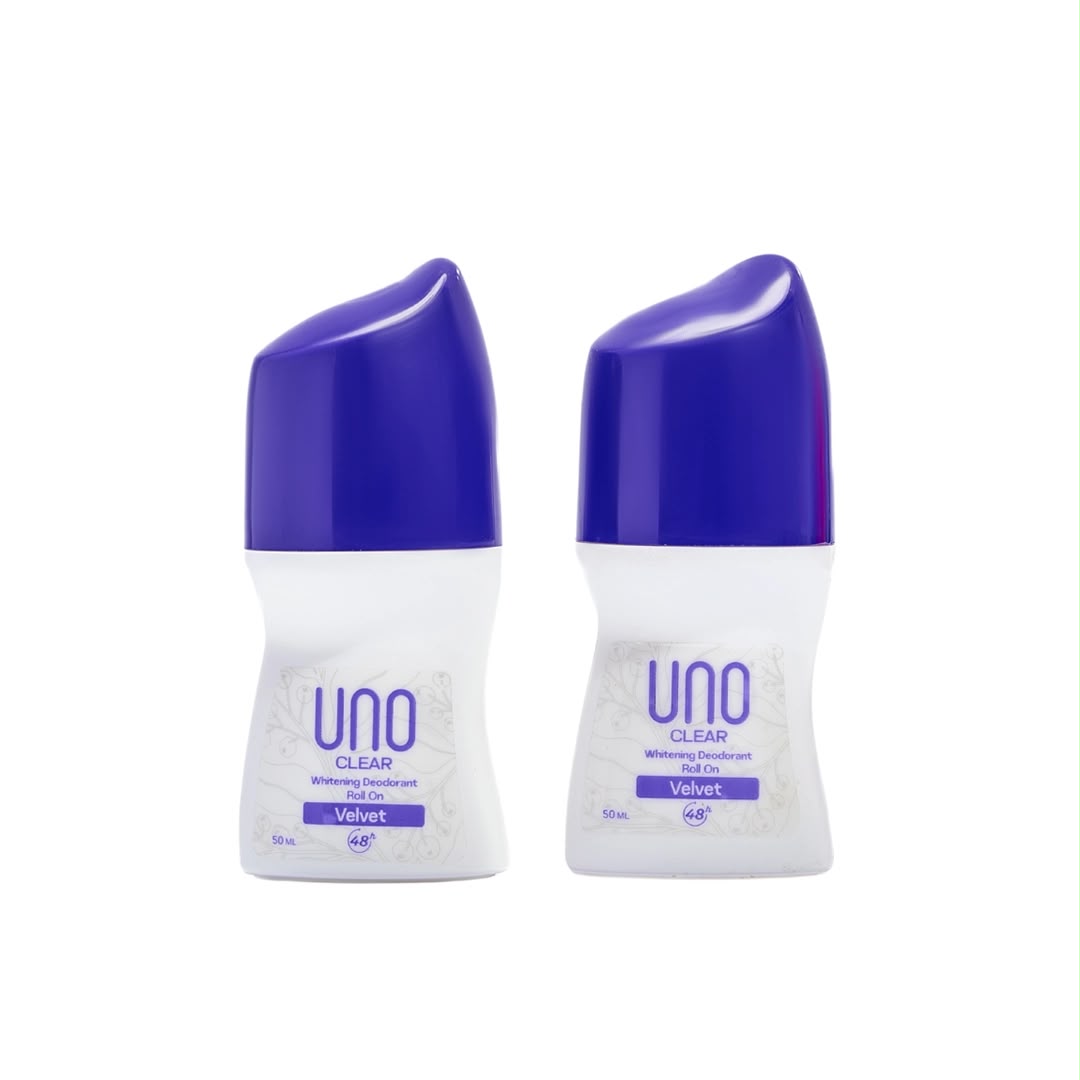 UNO Whitening Deodorant Roll-On — 2×50 ml