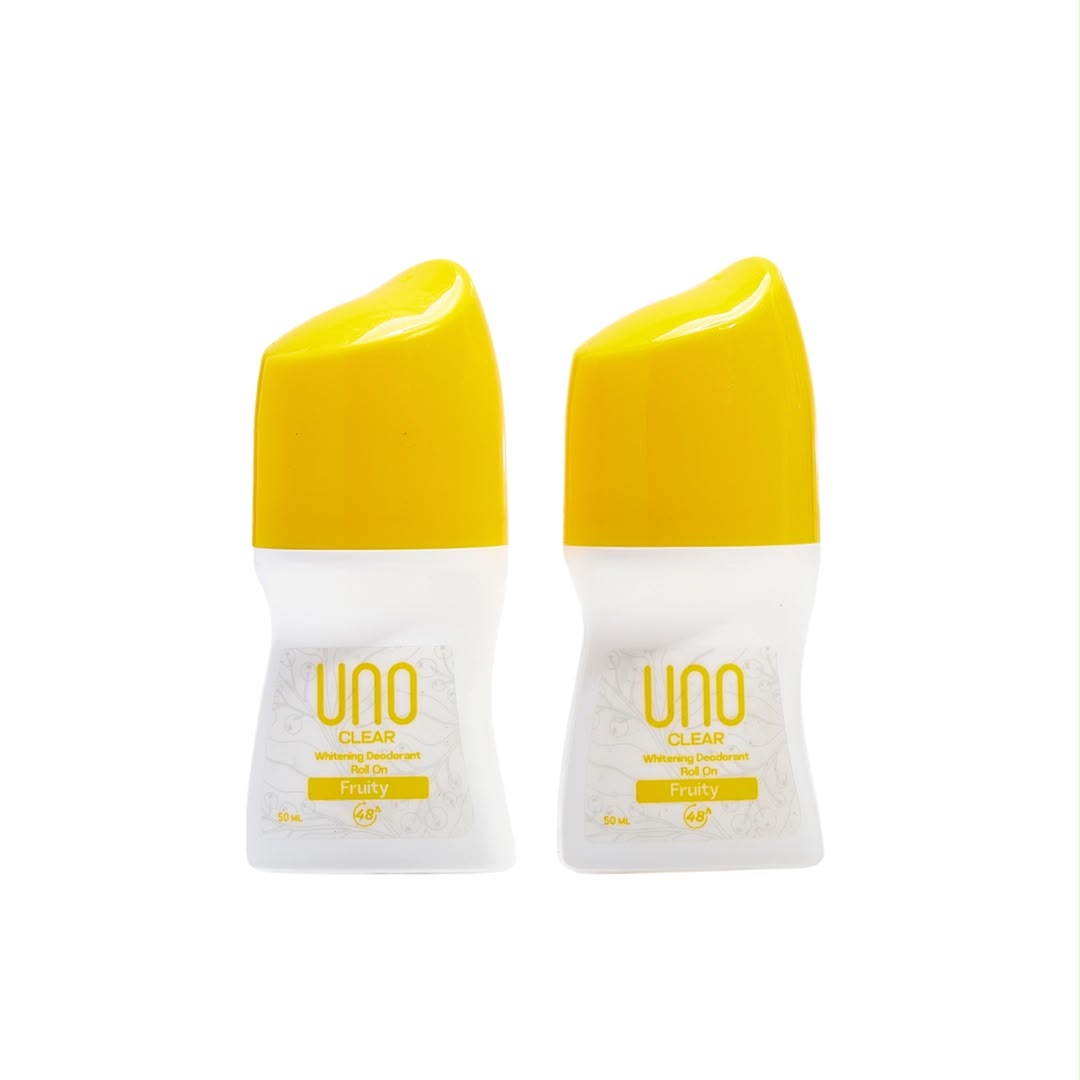 UNO Whitening Deodorant Roll-On — 2×50 ml